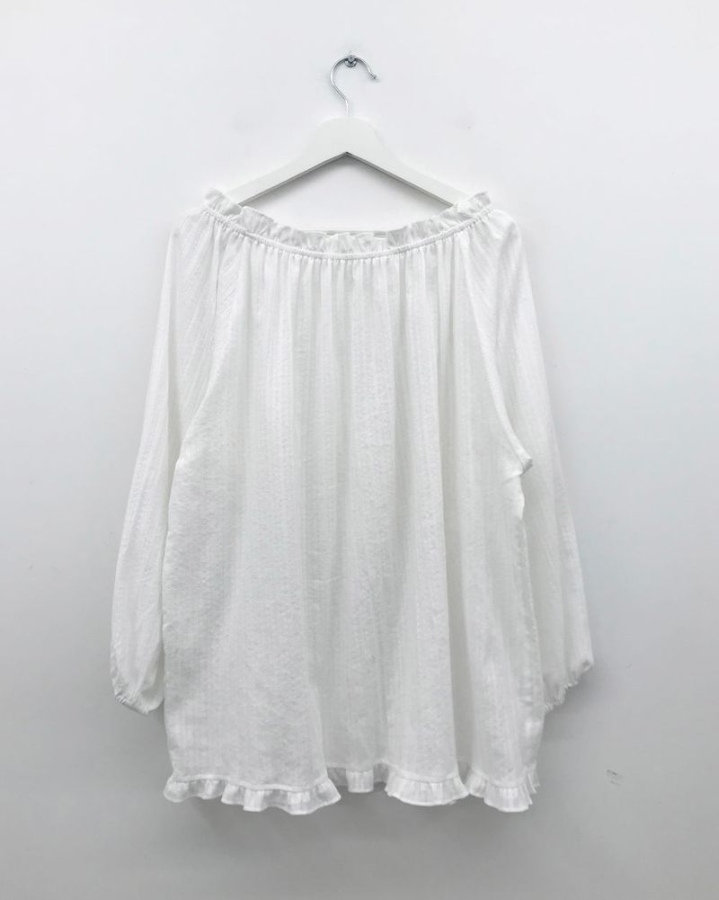 Movia Frill Blouse (2color)