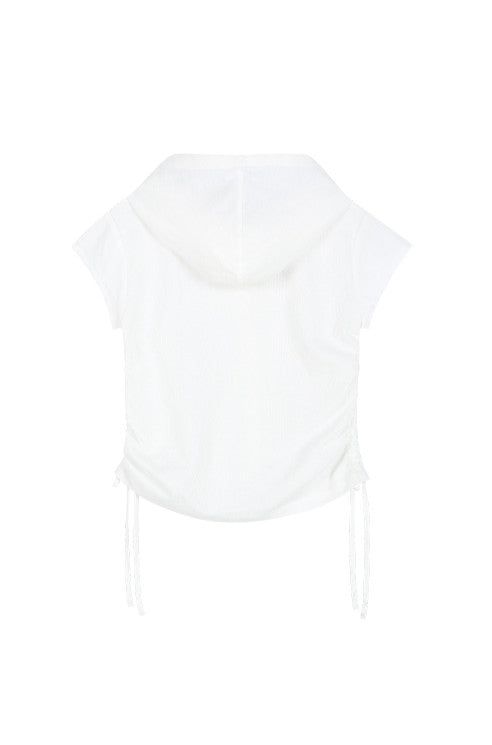 Hoodie String Shirts (WHITE)