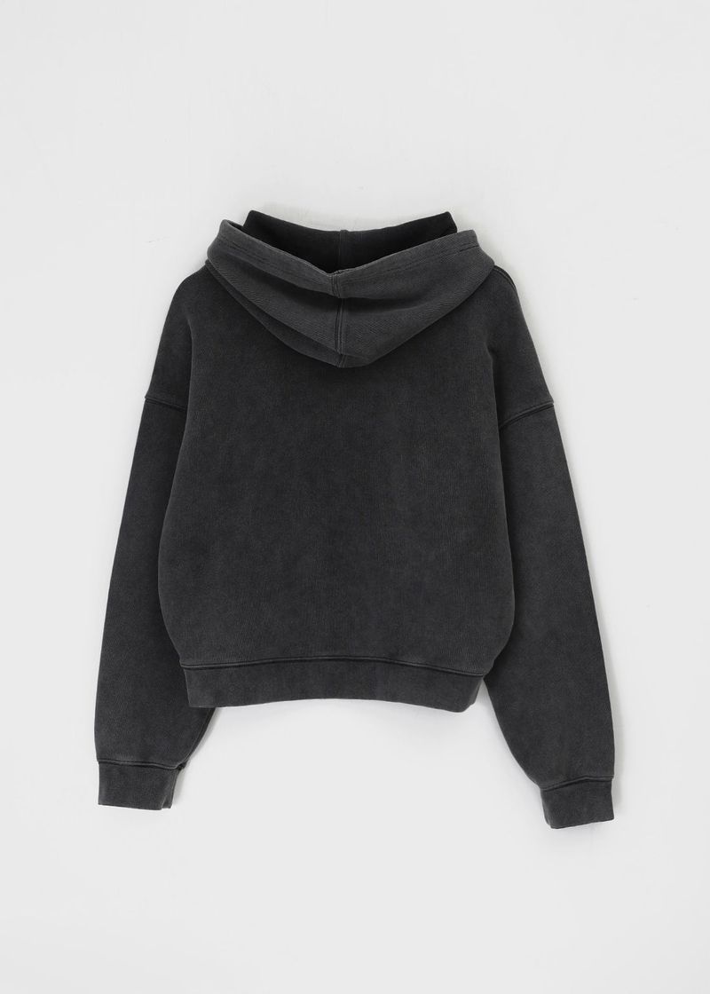 [B-BASIC] Heavy Sweat Salt Washing Hoodie