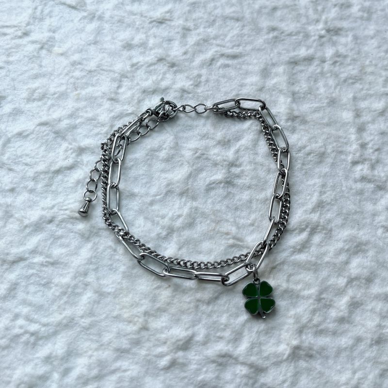 Clover Layer Bracelet
