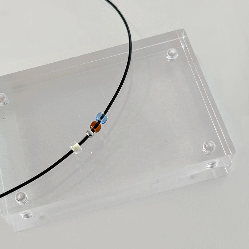 Leather Choker.(5color)