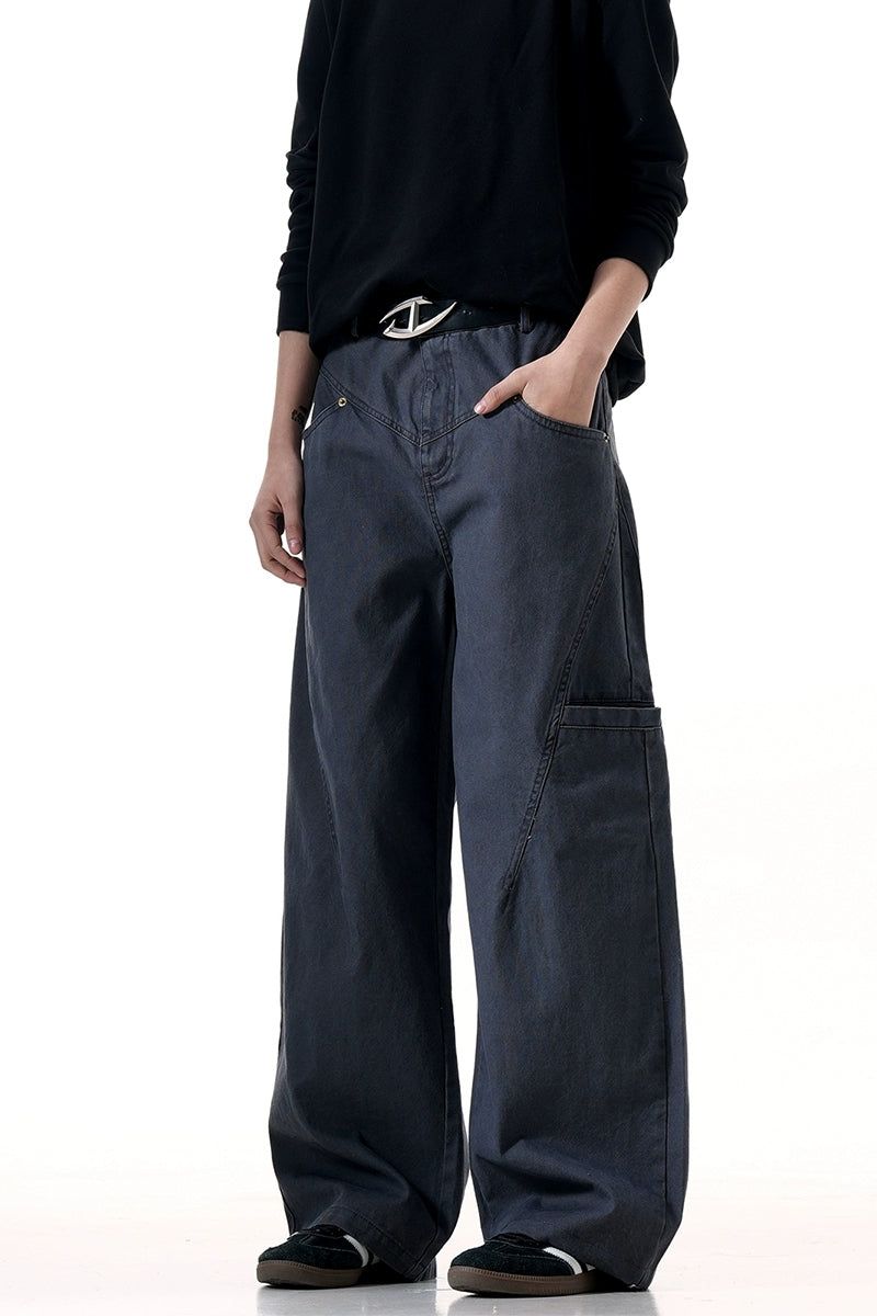 CZ Basicsの「Distressed Gray Relaxed Cargo Pants(Pants)」