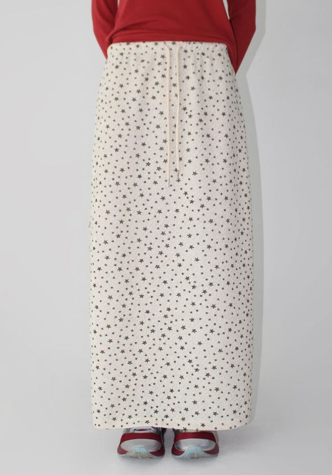 AAKE(アケ)の「STAR BACK SLIT SKIRT(Skirts)」