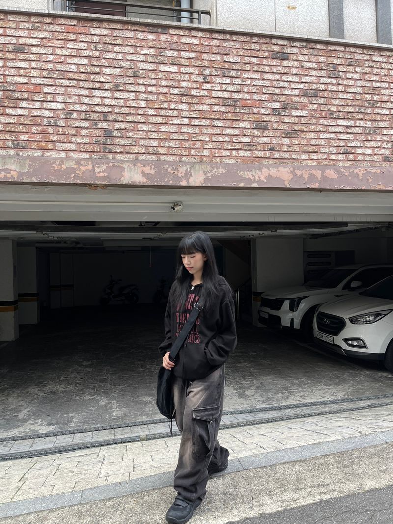 Zelda Vintage Wide Diagonal Cargo Denim