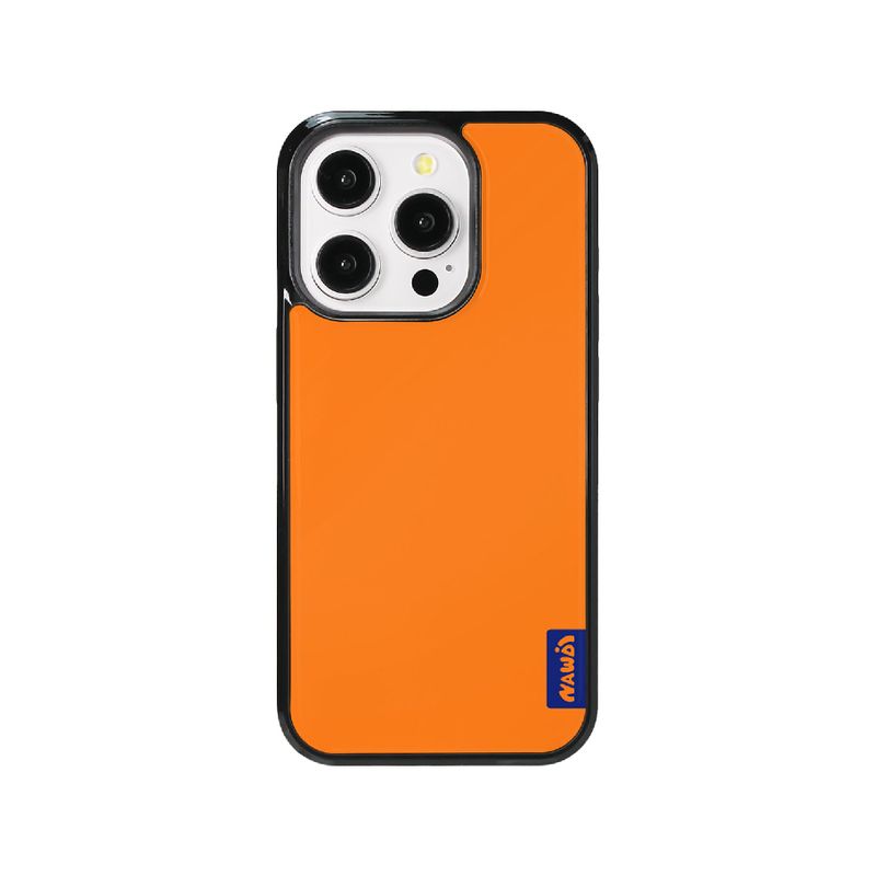 NAWDI（ナウディ）の「【MADE】Orange iPhone case [Glossy Glass/Basic]（Smartphone Accessories）」