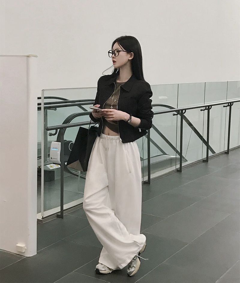 [Bellide made] COLOR INCISION COTTON TWO-WAY JACKET