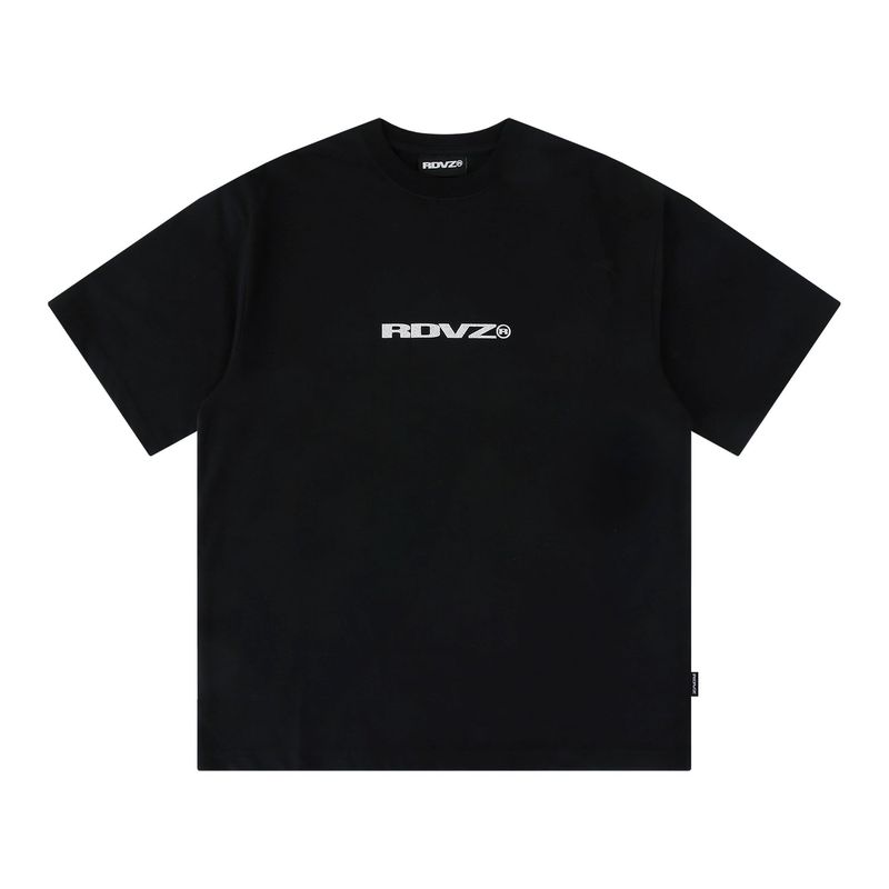 RDVZ（ランデブー）の「グリッターロゴTシャツ（トップス）」