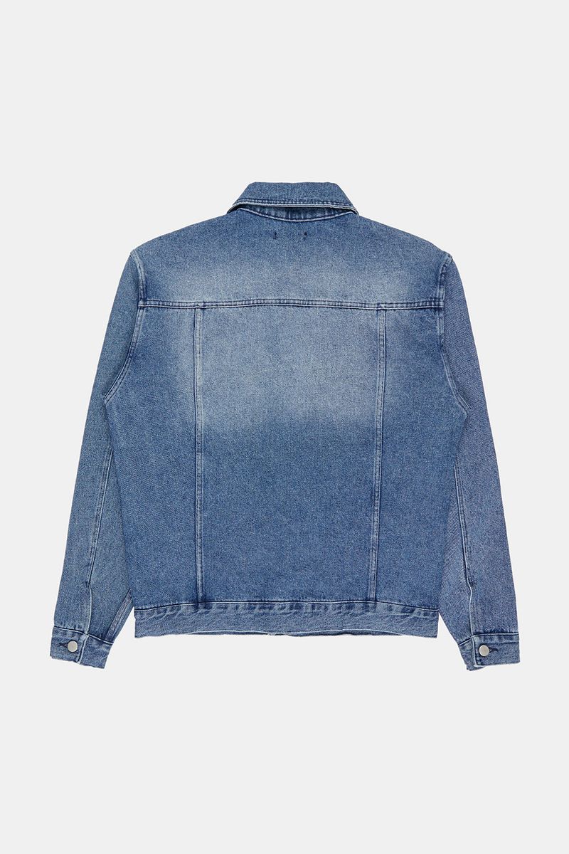 Cadiz rivet trucker denim jacket