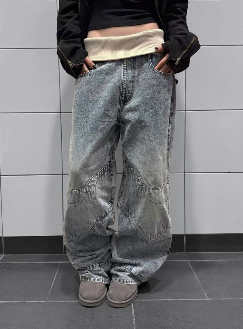 Ice age banding denim pt