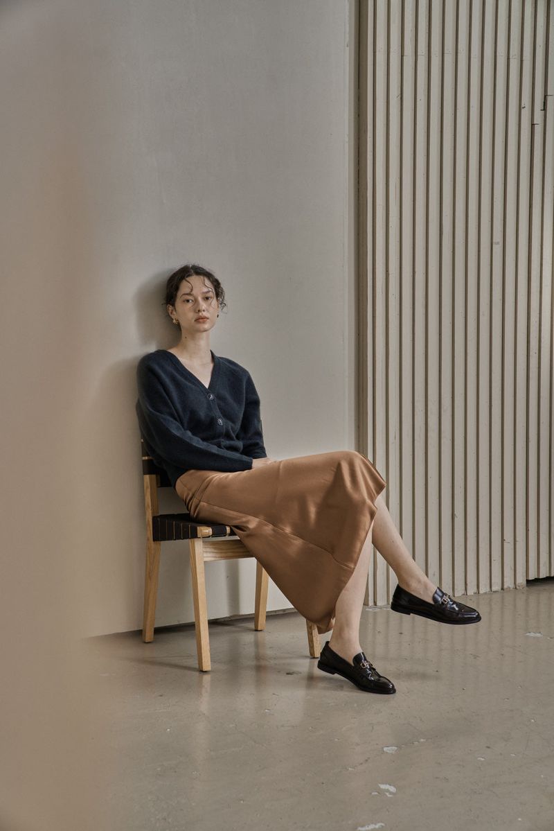 SEYMOUR SKIRT_BROWN