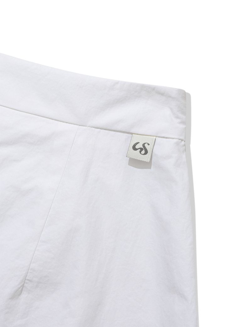 GIANT RIBBON SKIRT PANTS(WHITE)