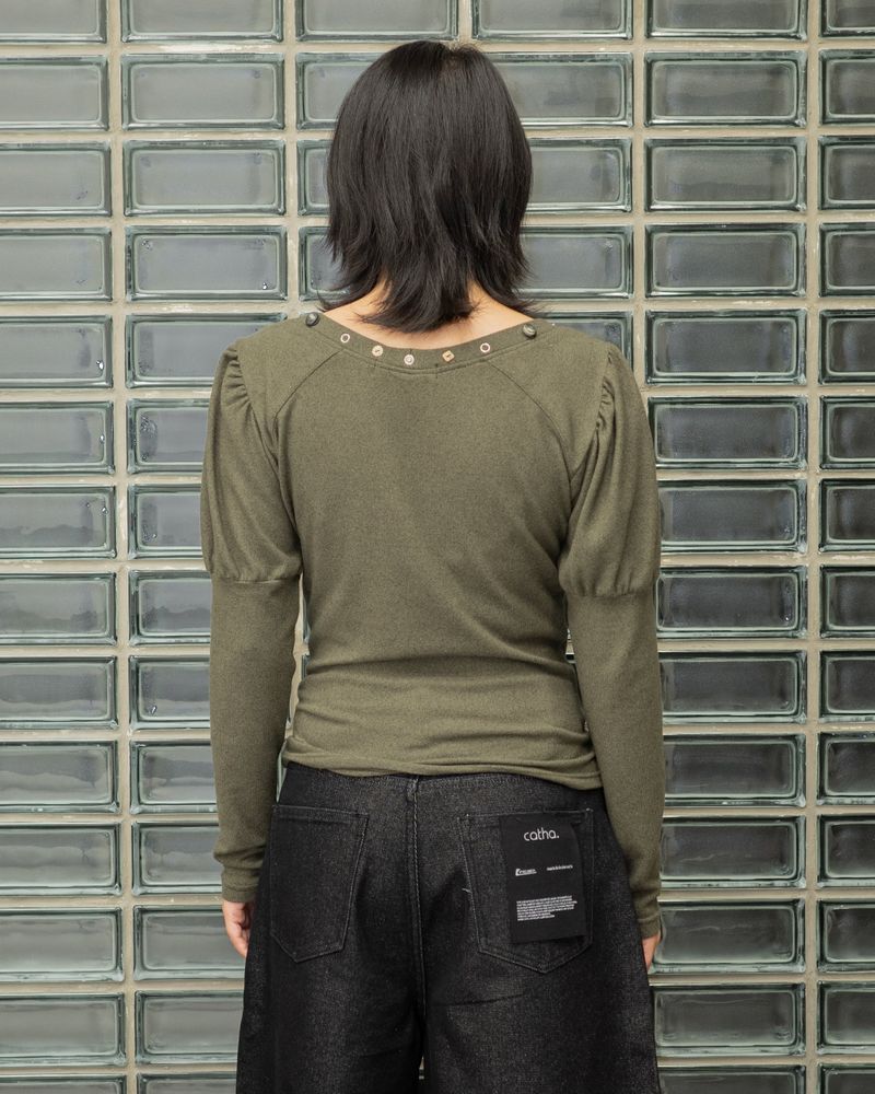 Button Puff Longsleeve