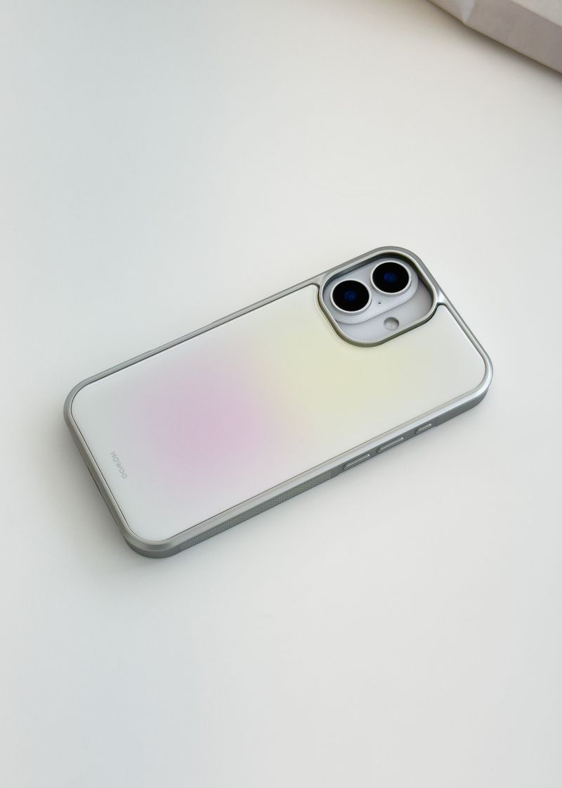sorbet silver epoxy bumper case (lemon berry)