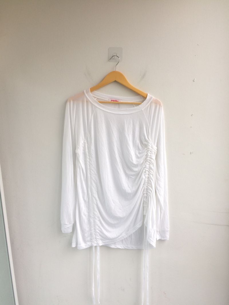 Light Texture Shirring T