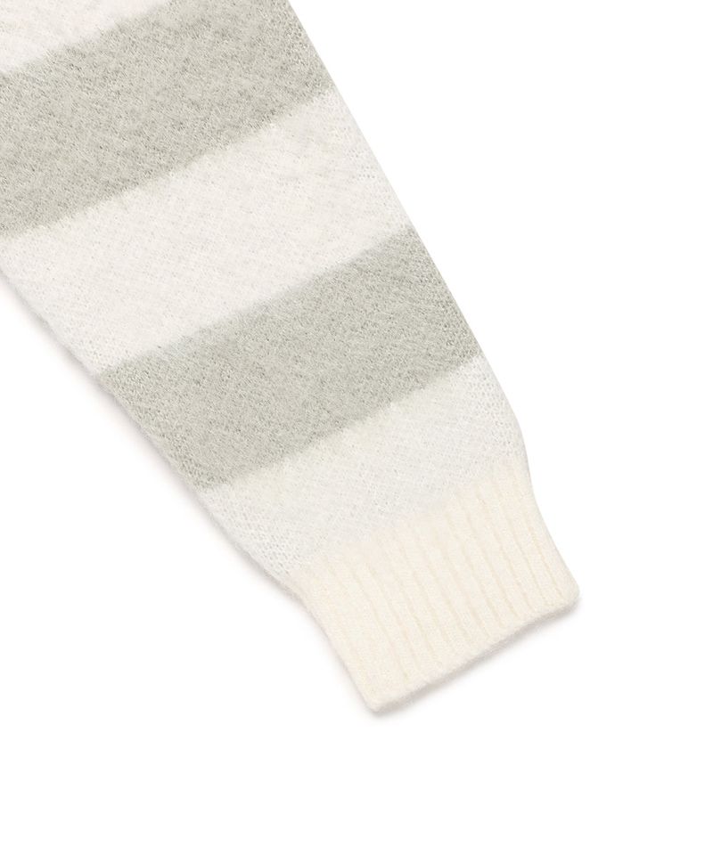 BRUSHED STAR KNIT SWEATER IVORY(CV2FFUK600A)