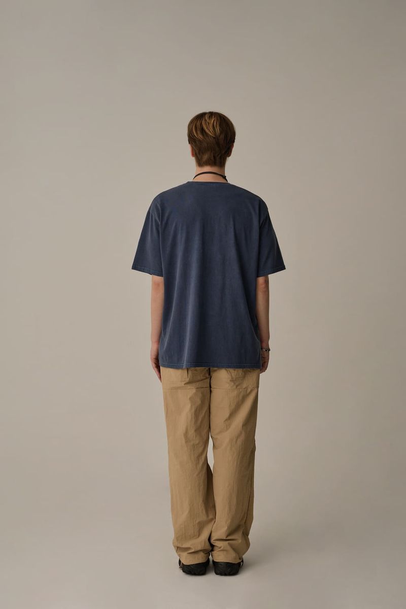 PIGMENT DIRTY PAINT T-SHIRTS(BLUE)