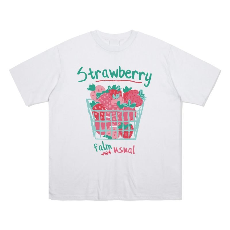 ストロベリーバケットTシャツ - 5COLOR