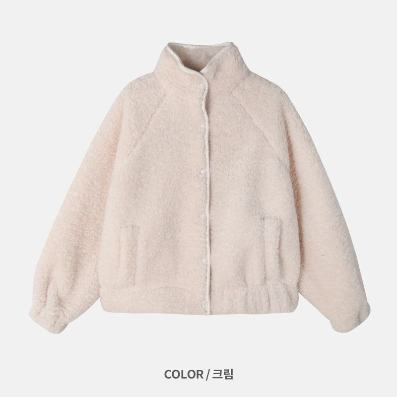 Days High Neck Fleece Zip-Up (4c)