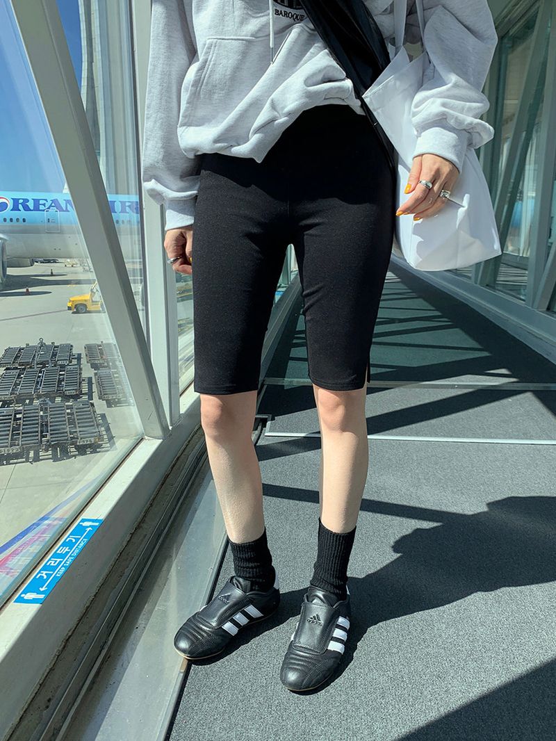 [MADE] Airport slit biker pants