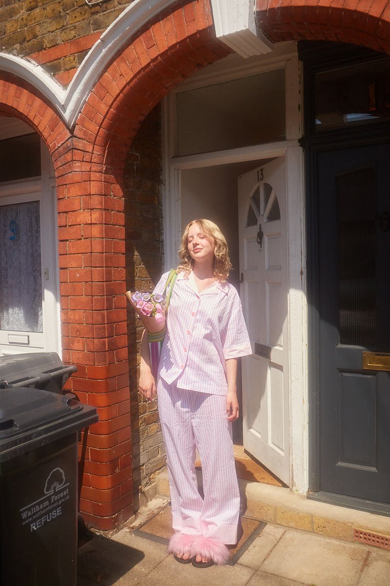 Flat Peach Pants