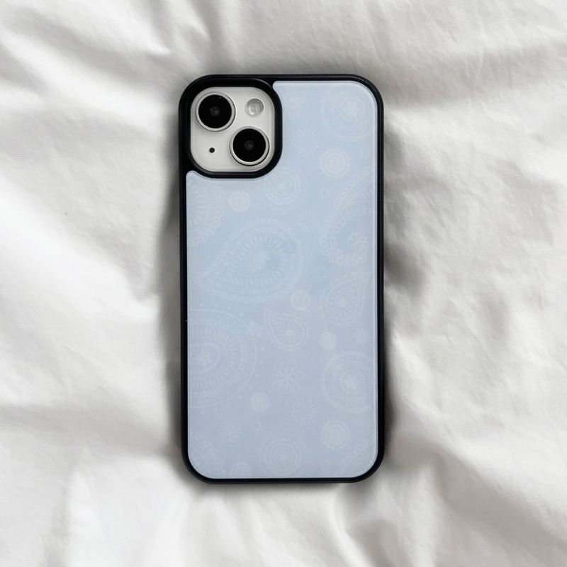 [MADE] blue paisley bumper case
