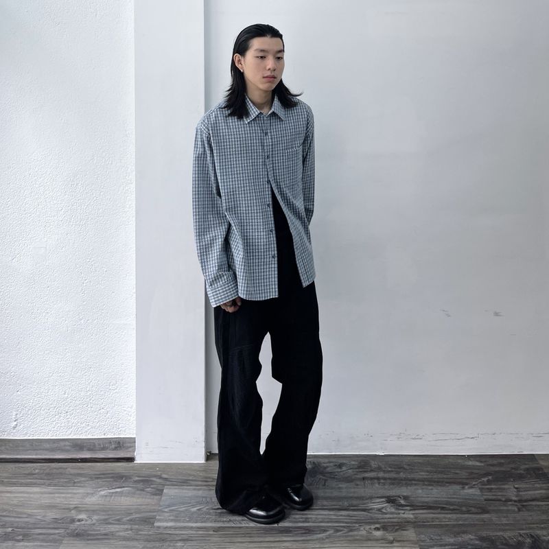Airy Micro Check Shirt