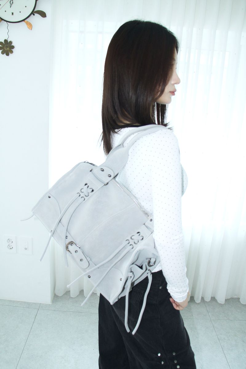 Mat Washing Strap Shoulder Bag Crossbag (3colors)