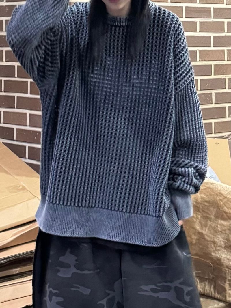 net pigment warmer knit