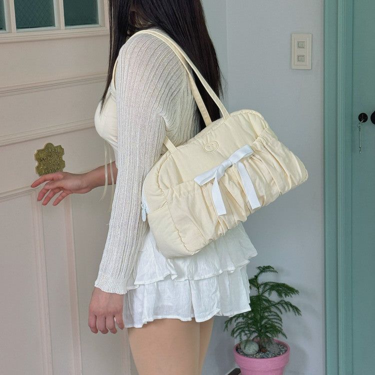 Ribbon Cloud Bag [Vanilla Cream Puff]