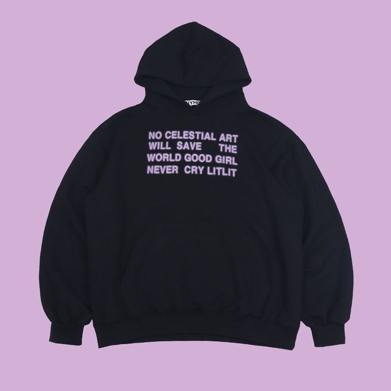 LIT HOODIE (BLACK)