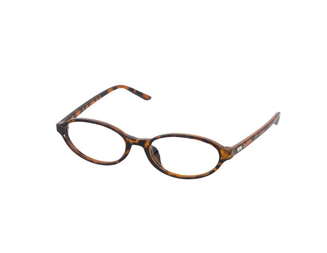 Nerd Heart Round Horn-Rimmed Glasses