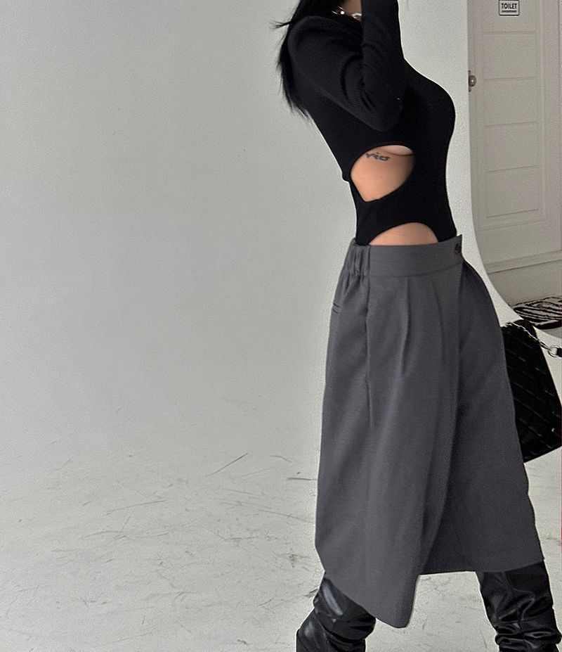 Bermuda Pintuck Slacks Shorts