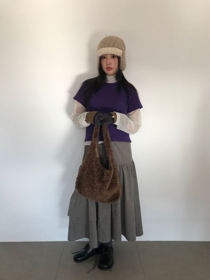Soft Cloudy Shoulder Bag (3color)