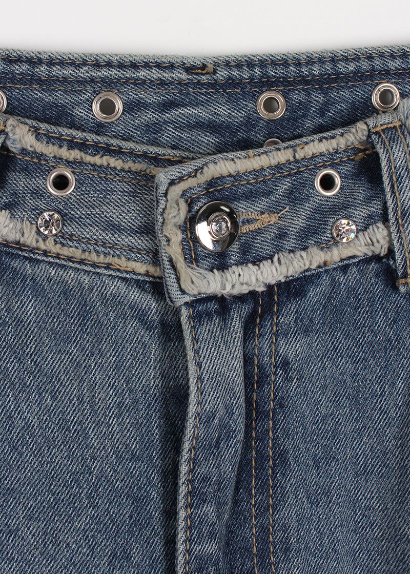 DIA EYELET DENIM