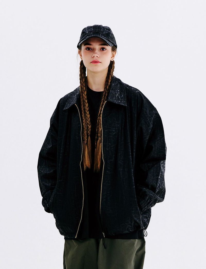 DSXBS LOGO LEATHER JACKET