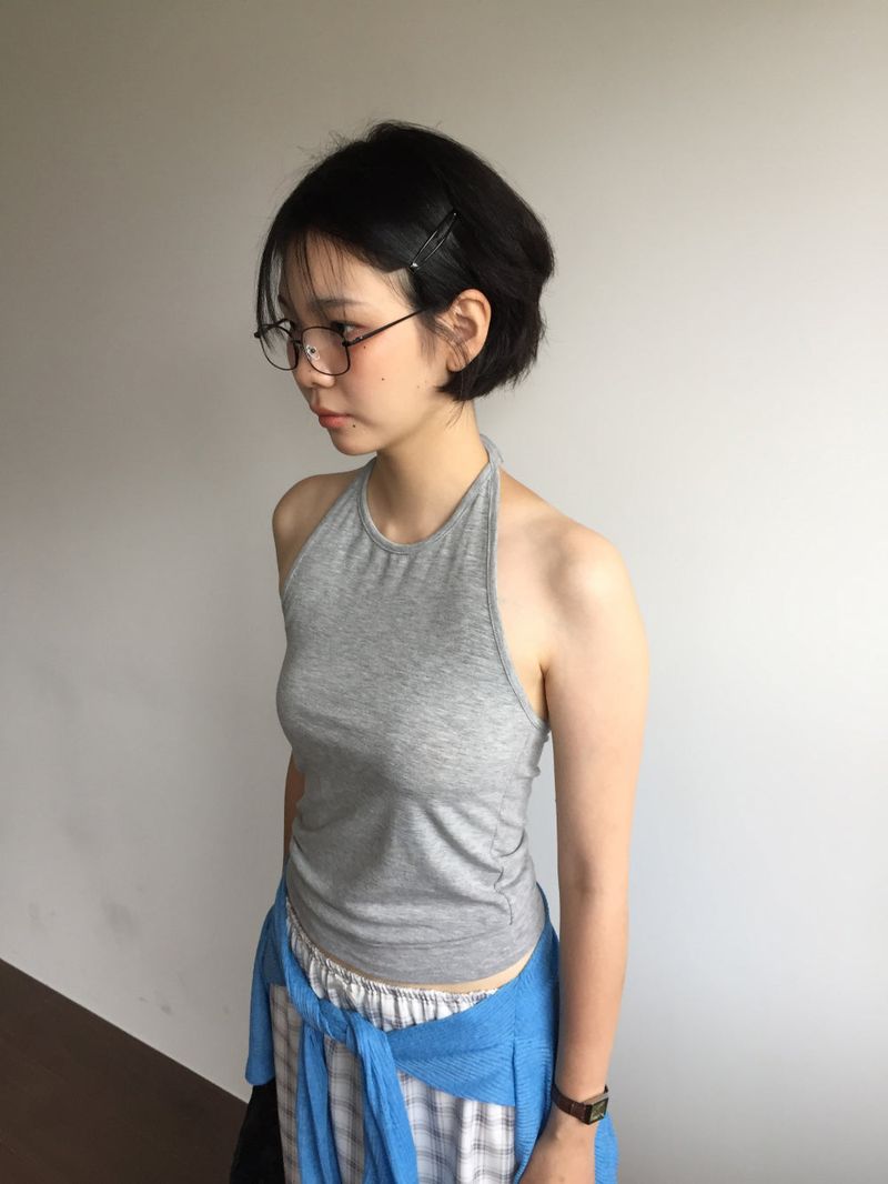 Salty Halter Neck Nashi (3color)