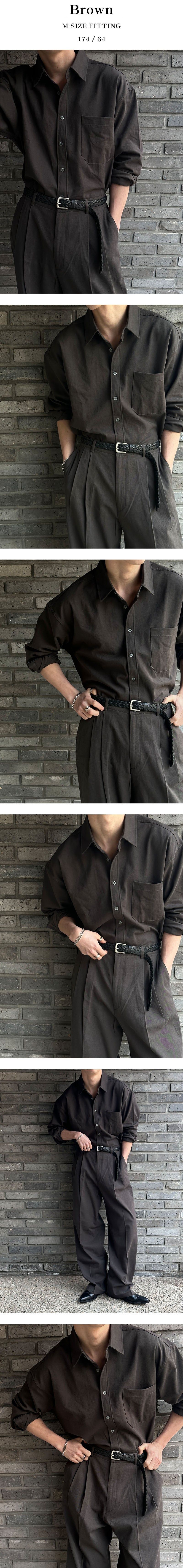 [SET UP可能] ベーシックコットンハーフバンドパンツ(6olor)