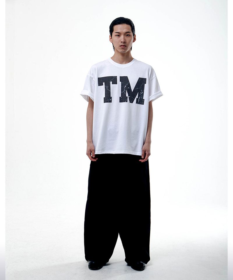 TM CRACK TSHIRT-WHITE