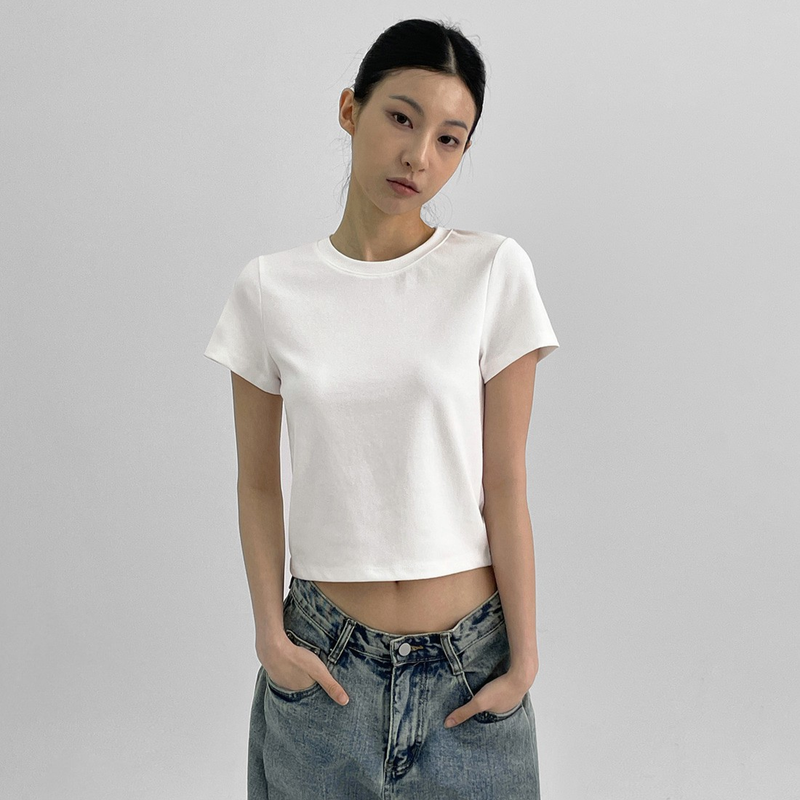 BLACKUP（ブラックアップ）の「[MADE] Ponyti Basic Short Sleeve T-shirt（Tops）」