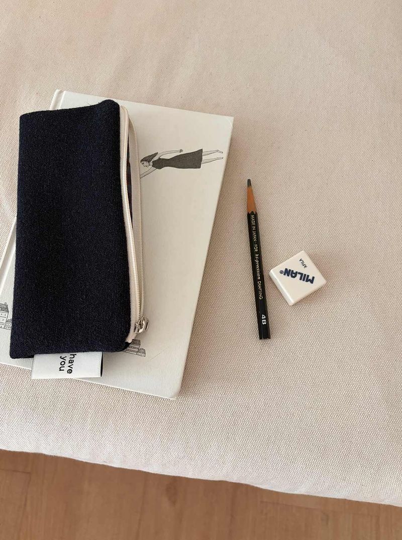 Terry tool pouch - navy