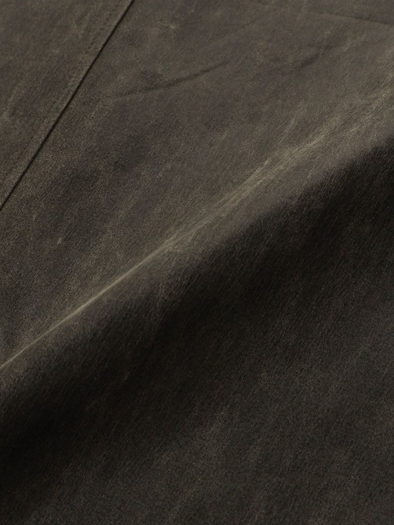 Vintage Leather Half Coat