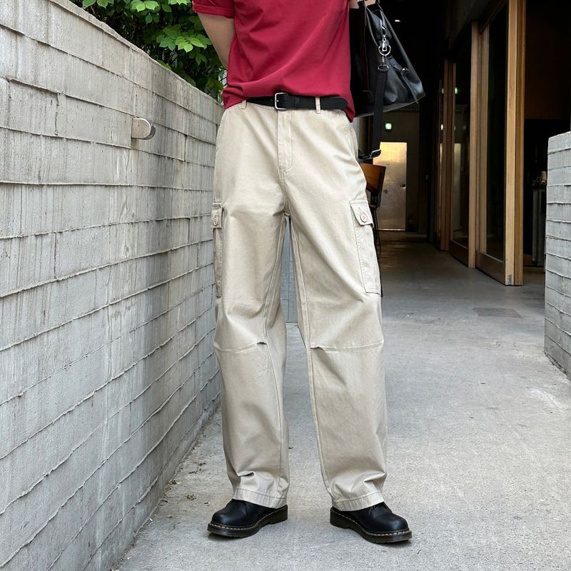 lemenne(ルメンヌ)の「LMN Essential Cotton Cargo Wide Pants (4 colors)(Pants)」