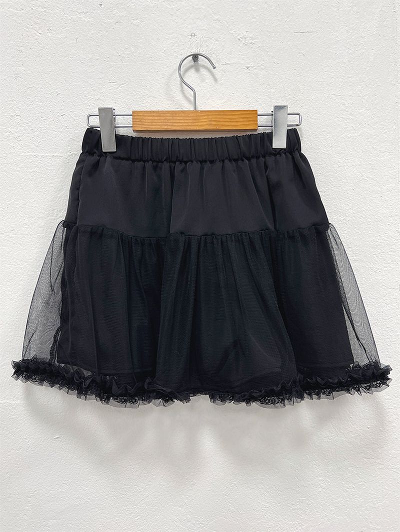 CUSE CANCAN CHIFFON SKIRT (2COLOR)