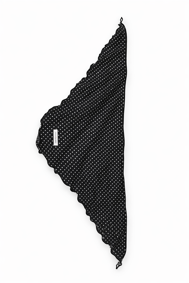 PEBBLE DOT SCARF