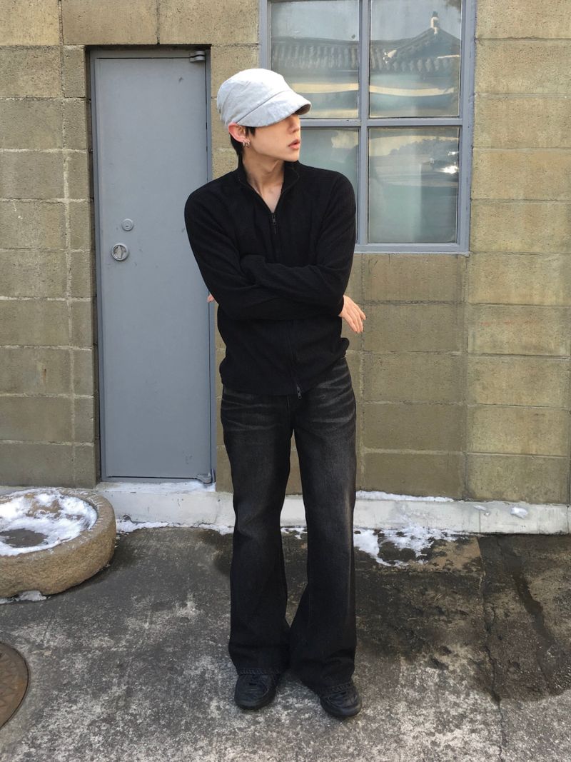 Charen Flare Denim Pants 2C