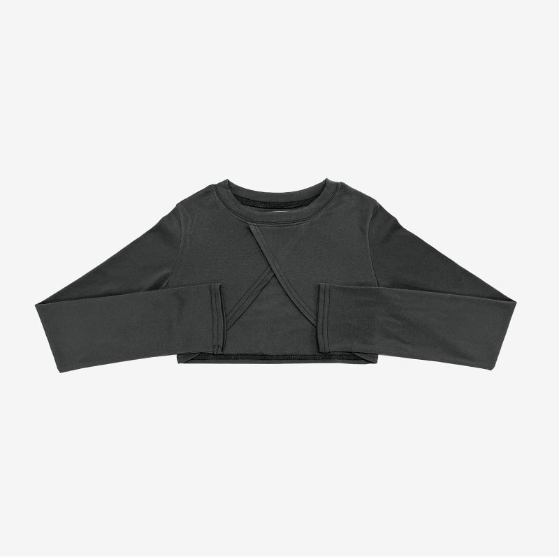[NONCODE] (1+1) DeMer Bolero T-shirt + Sleeveless Set
