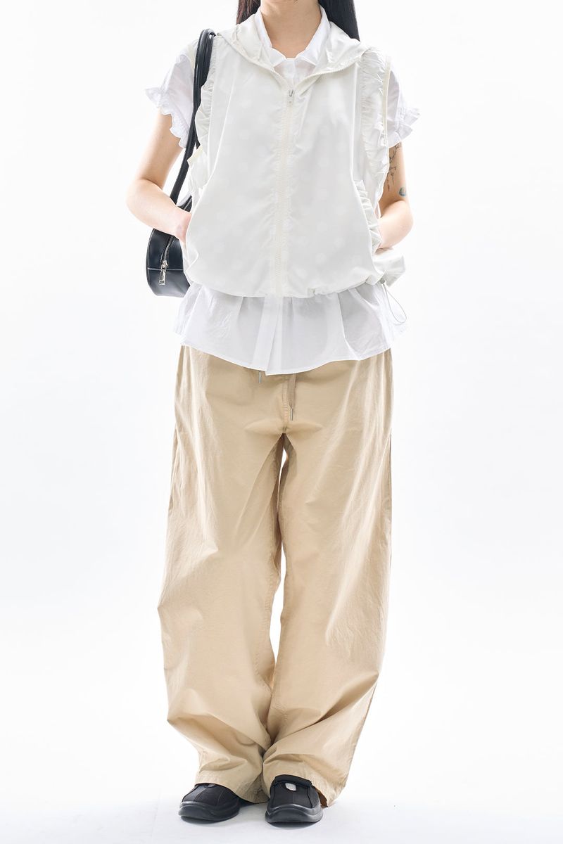 Vento dot hoodie vest