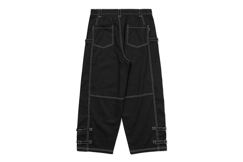 SIDE STOPPER CARPENTER PANTS_BLACK