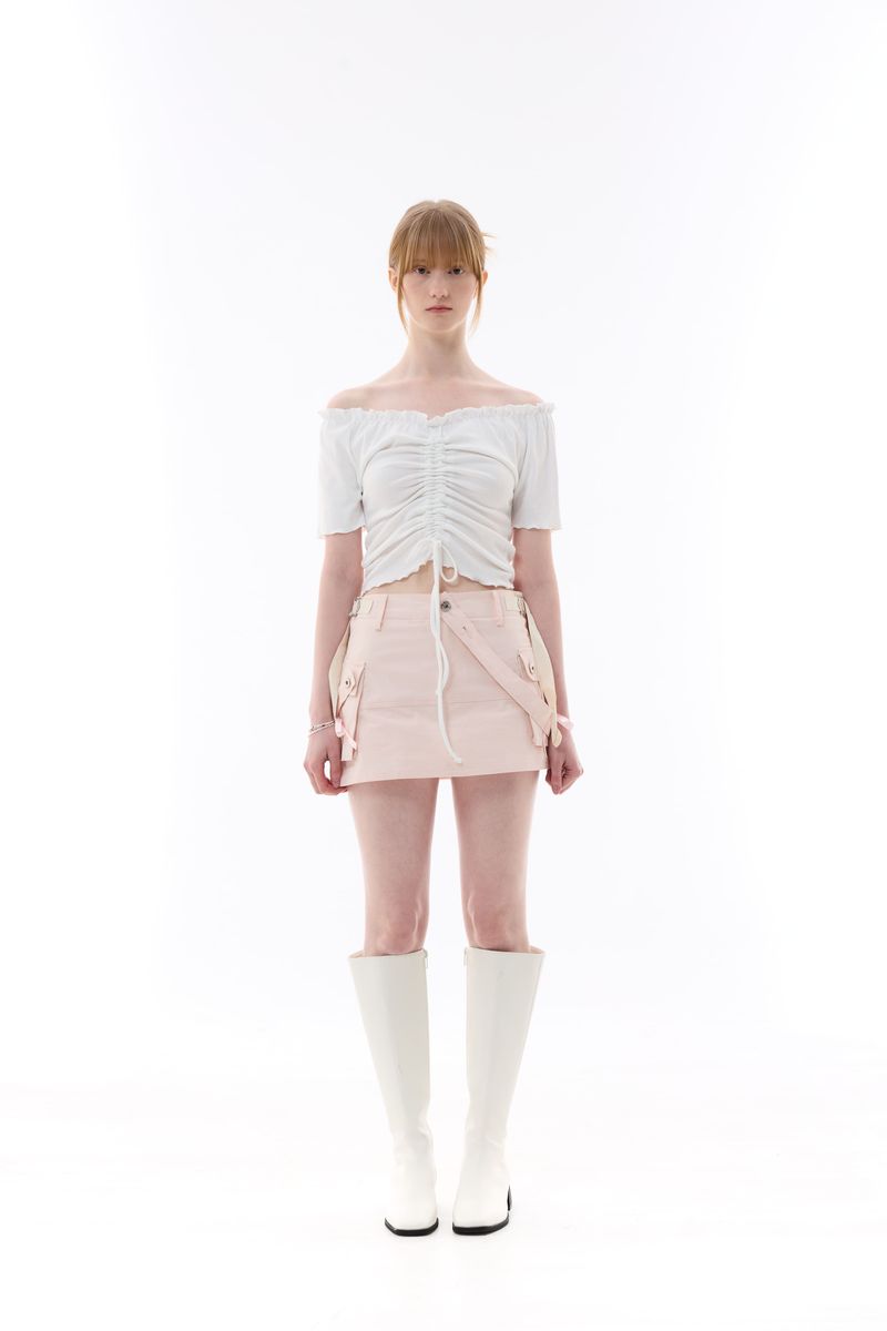 XOXO OFF-SHOULDER / WHITE