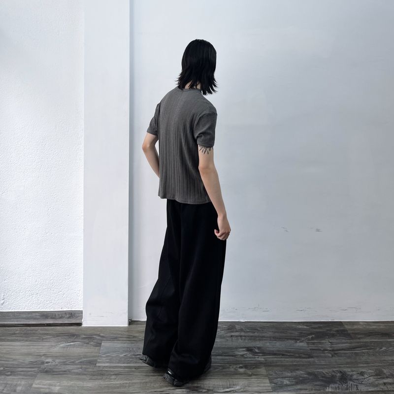 Structural Linear Baggy Pants